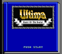Ultima IV: Quest of the Avatar title screenshot